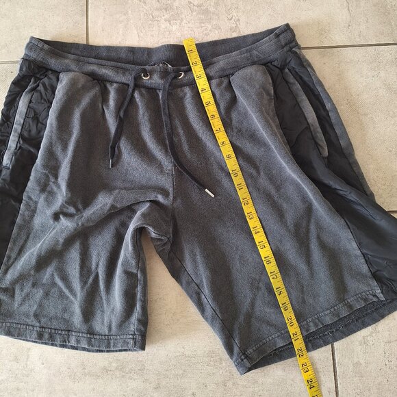 Bolongaro cotton Shorts gray black color size XL - Picture 5 of 6